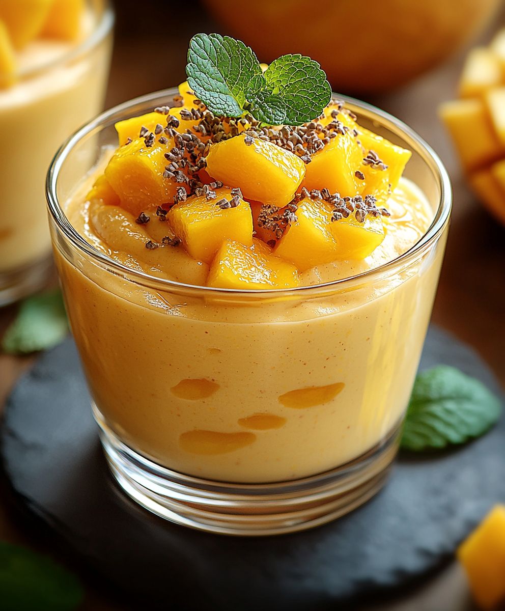 Mango Mousse einfach zubereiten: Das beste Rezept!