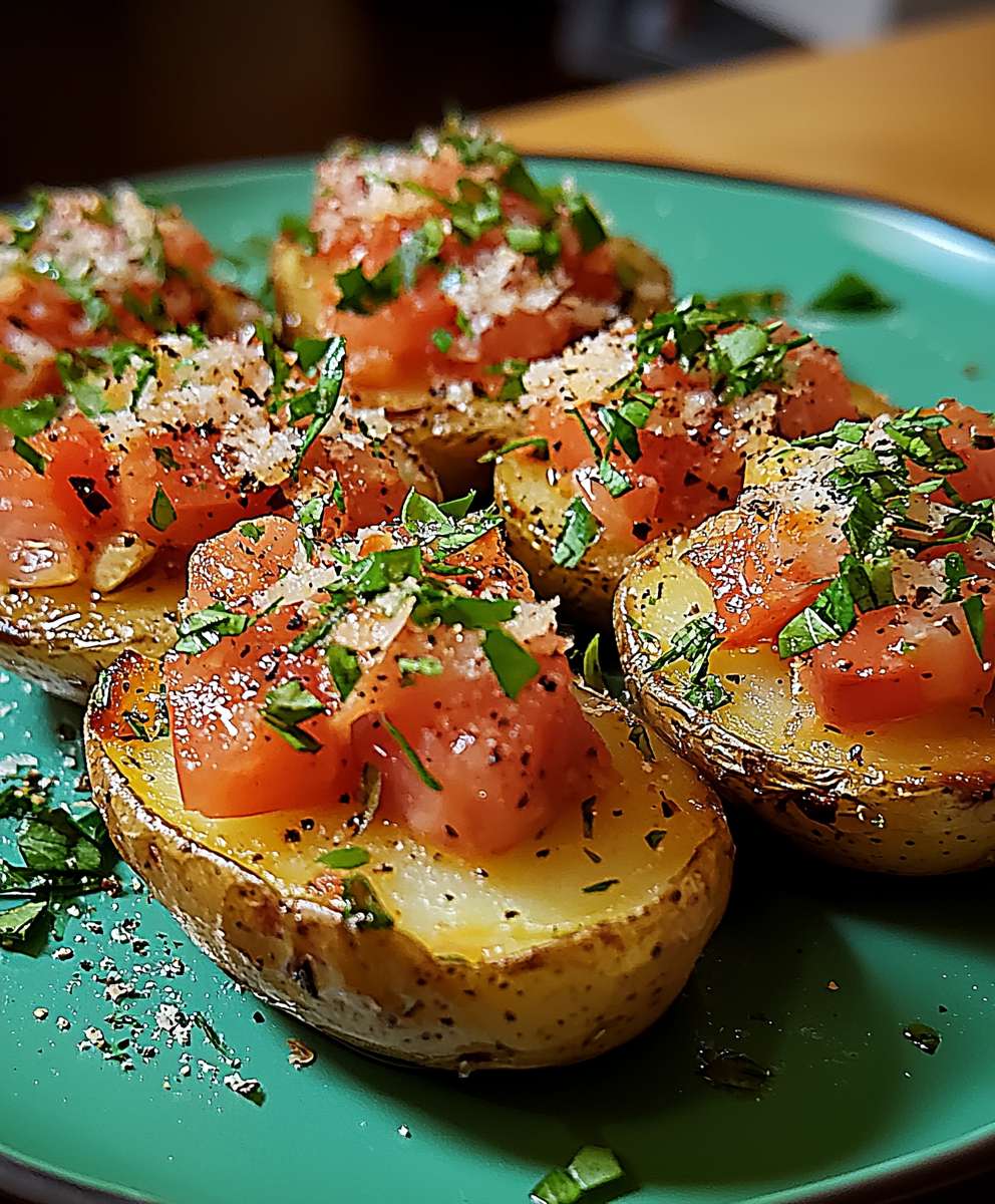 Bruschetta Kartoffeln selber machen: Das einfache Rezept für zu Hause