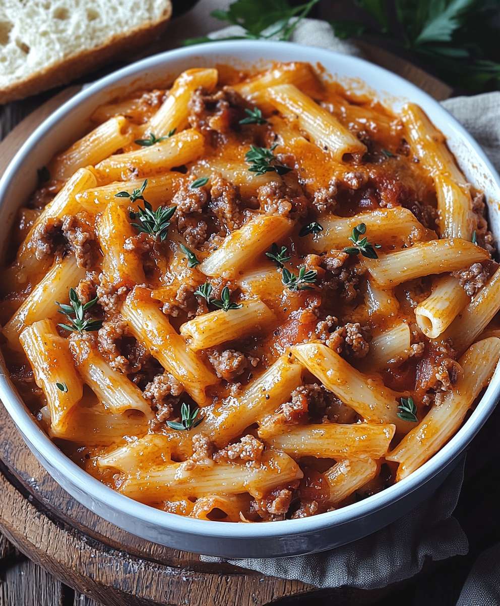 Nudelauflauf mit Hackfleisch: Das einfache und leckere Rezept
