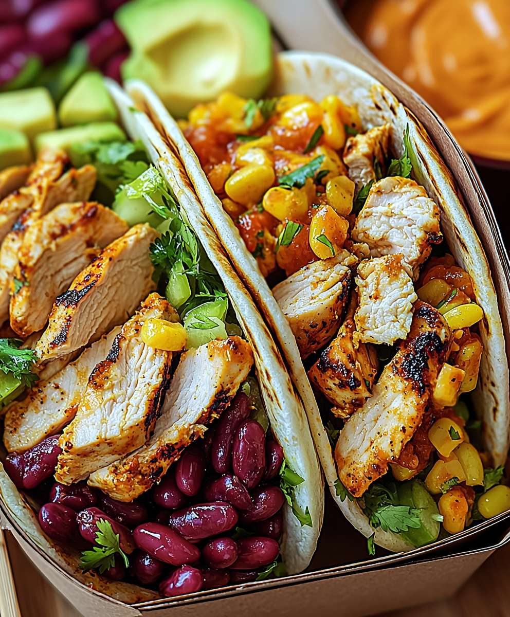Südwestliche Hähnchen Wraps: Das einfache Rezept für zu Hause
